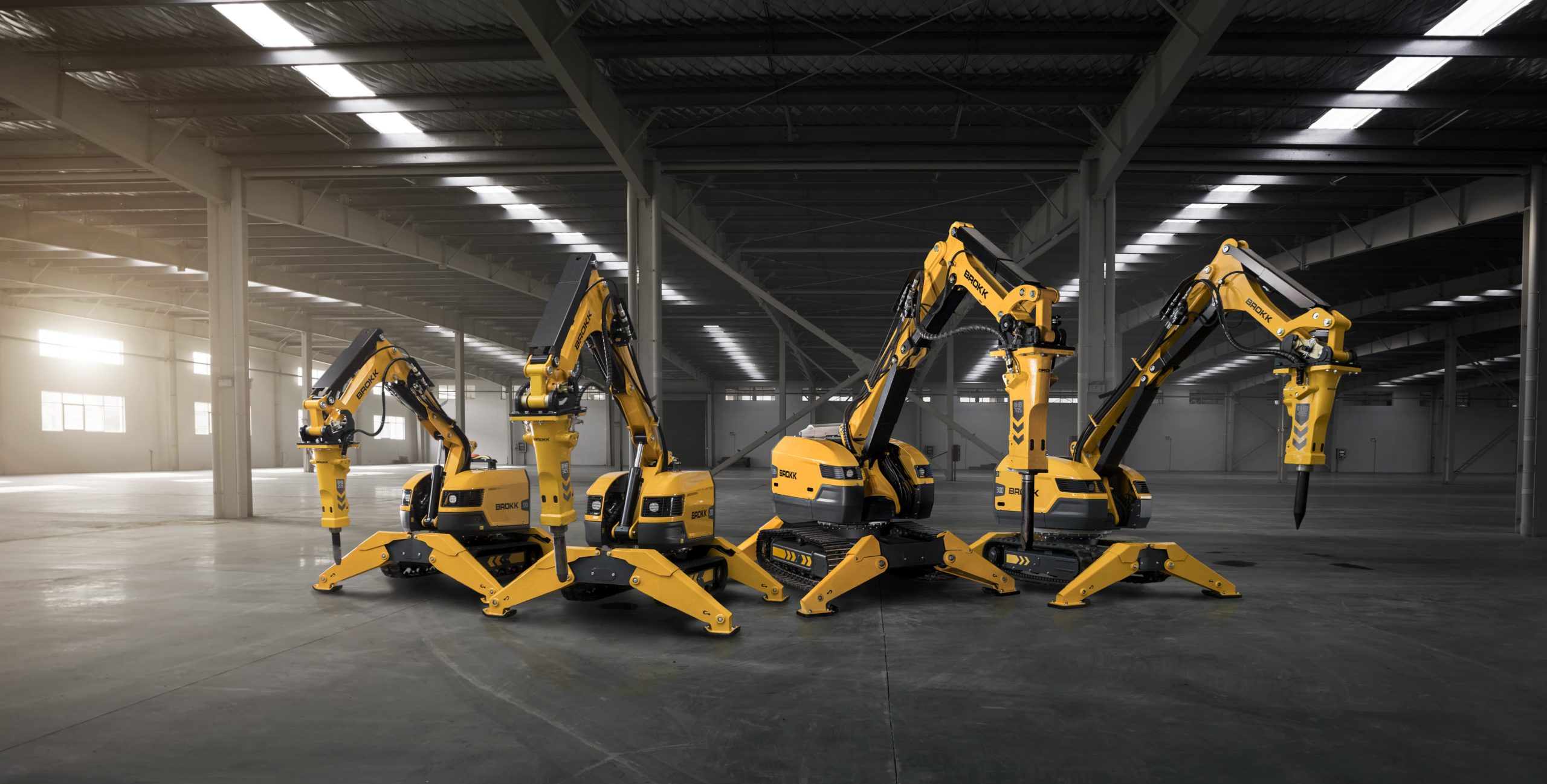Brokk 170, Brokk 200, Brokk 300